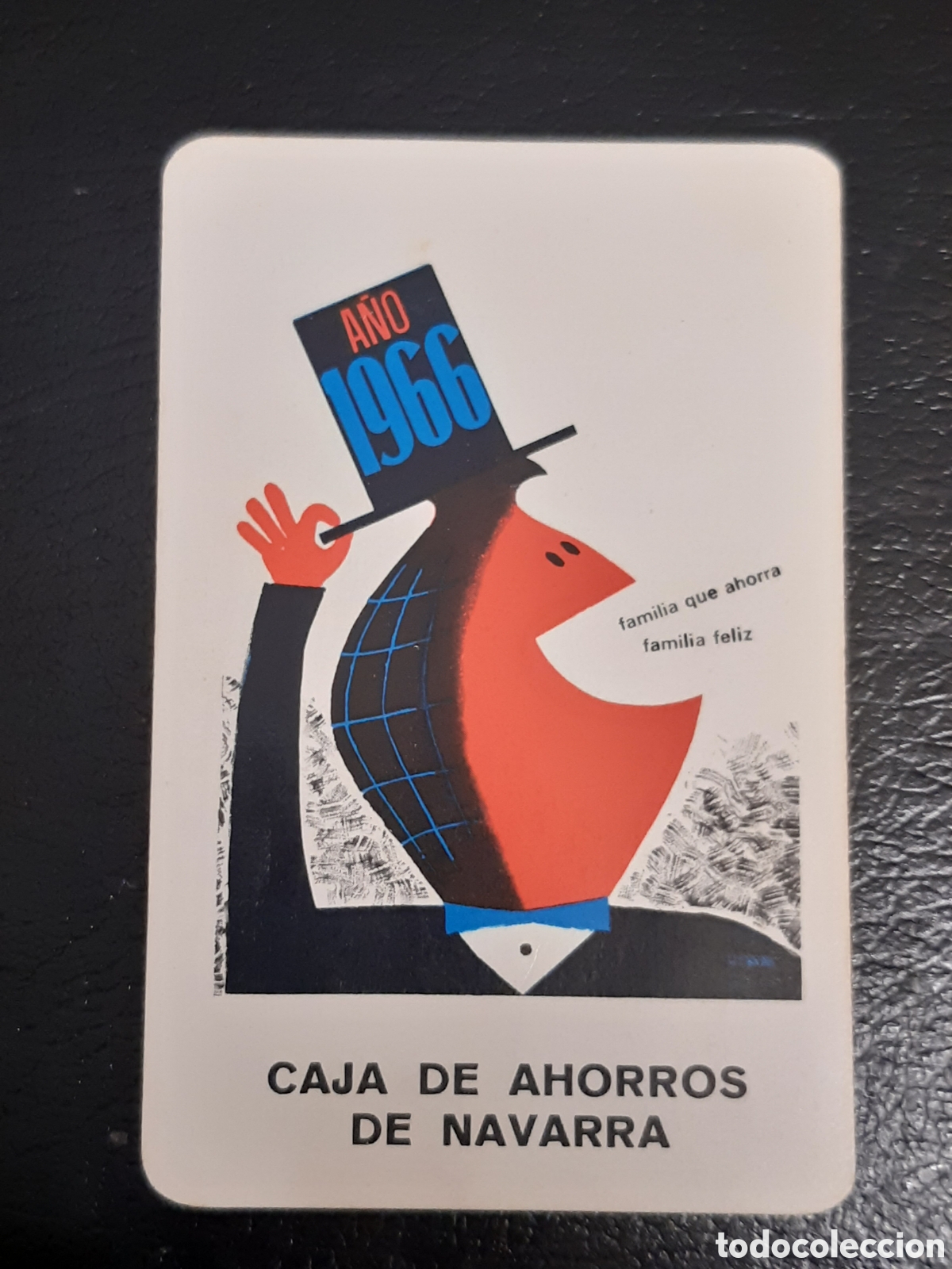Coleccionismo calendarios: Calendario fournier Caja Ahorros de Navarra 1966