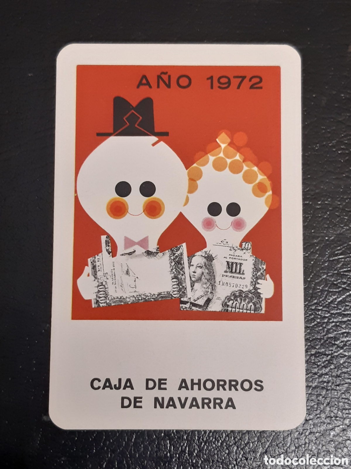 Coleccionismo calendarios: Calendario fournier Caja Ahorros de Navarra 1972
