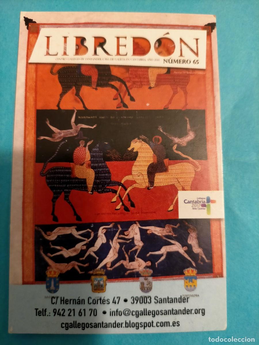 Coleccionismo calendarios: Calendario Libredon centro gallego en Santander
