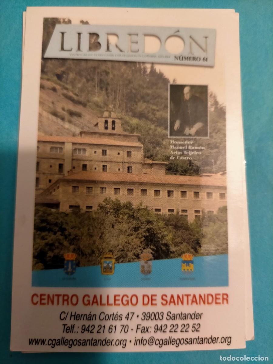 Coleccionismo calendarios: Calendario Libredon centro gallego en Santander