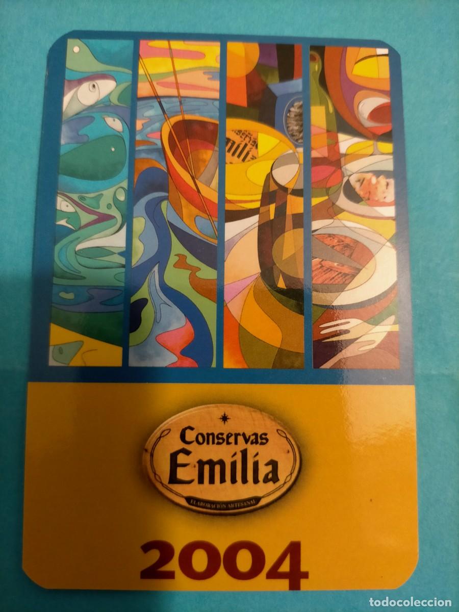 Coleccionismo calendarios: Calendario conservas emilia