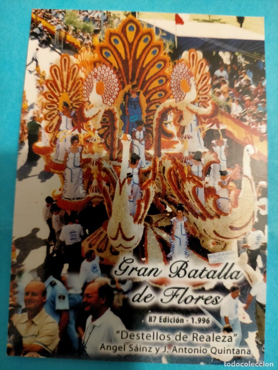 Coleccionismo calendarios: Calendario Batalla de flores Laredo