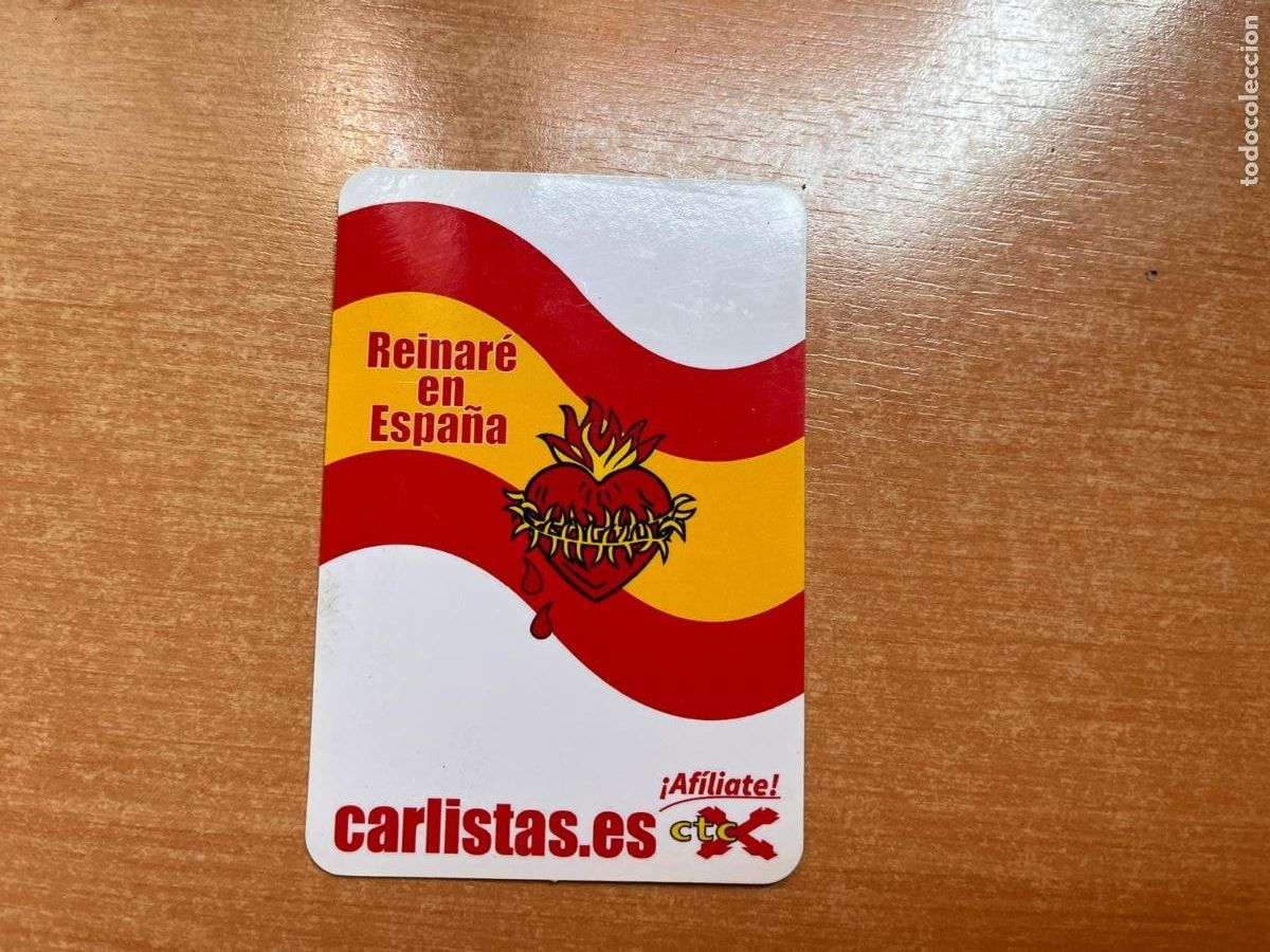 Coleccionismo calendarios: CALENDARIO COMUNION TRADICIONALISTA CARLISTA CTC 2019