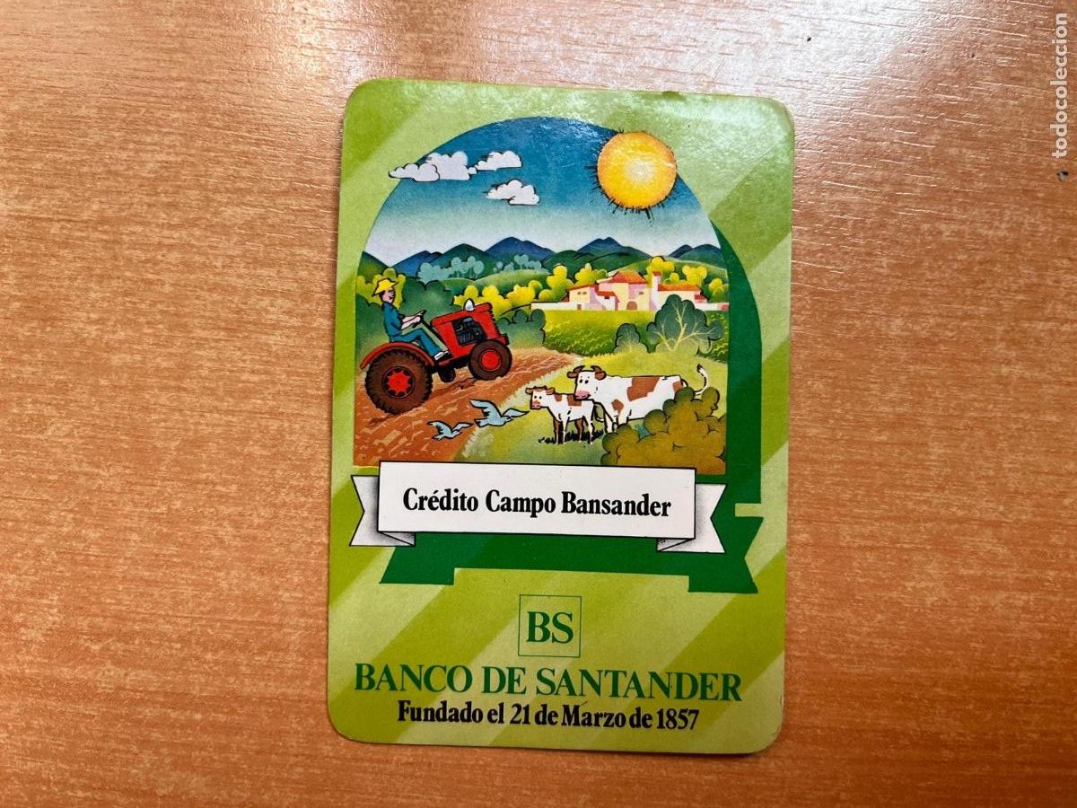 Coleccionismo calendarios: CALENDARIO BANCO SANTANDER 1982 CREDITO CAMPO