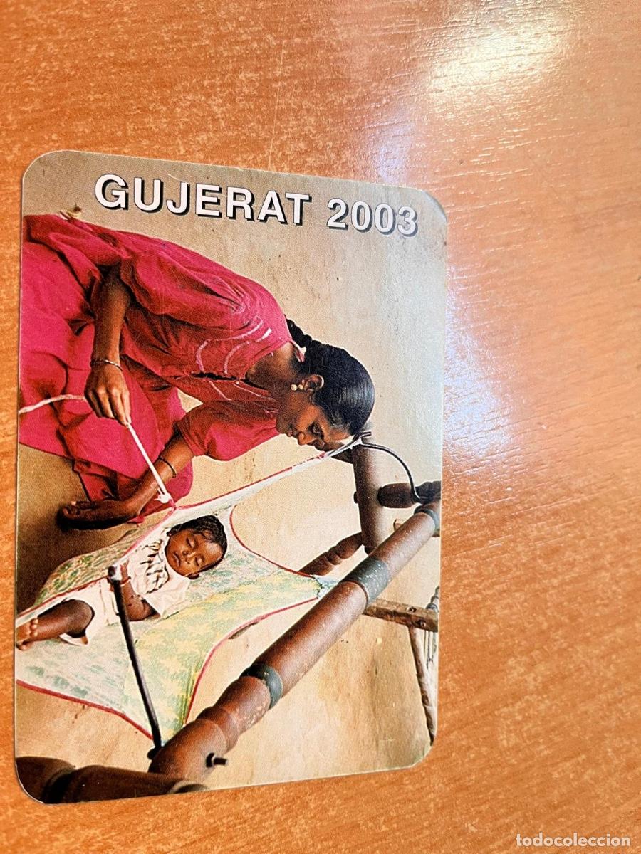 Coleccionismo calendarios: CALENDARIO GUJERAT 2003