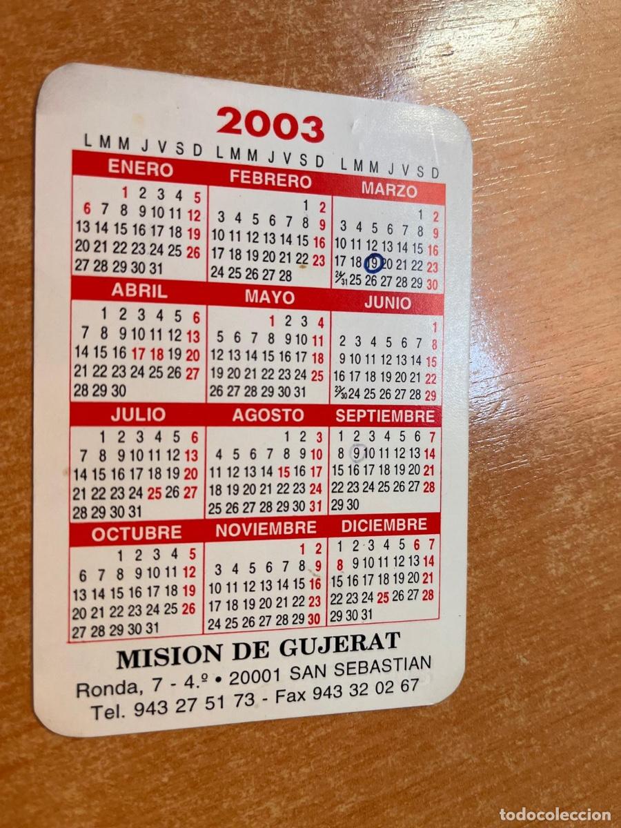 Coleccionismo calendarios: CALENDARIO GUJERAT 2003 - Foto 2