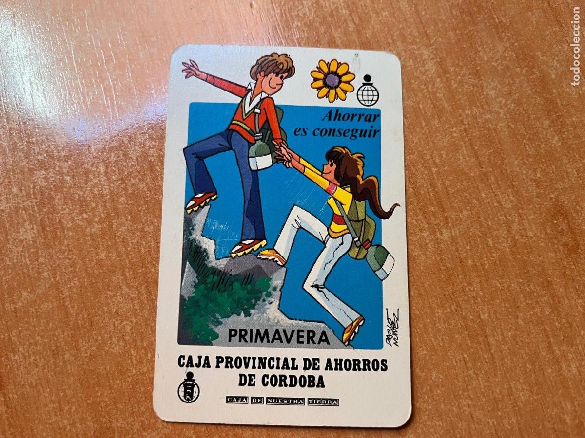 Collectables Calendars: CALENDARIO FOURNIER CAJA PROVINCIAL DE CORDOBA 1983