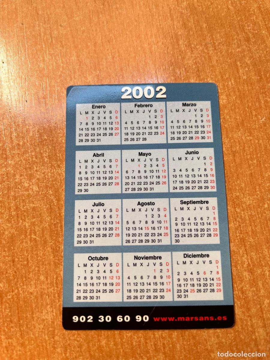 Coleccionismo calendarios: CALENDARIO VIAJES MARSANS 2002 - Foto 2