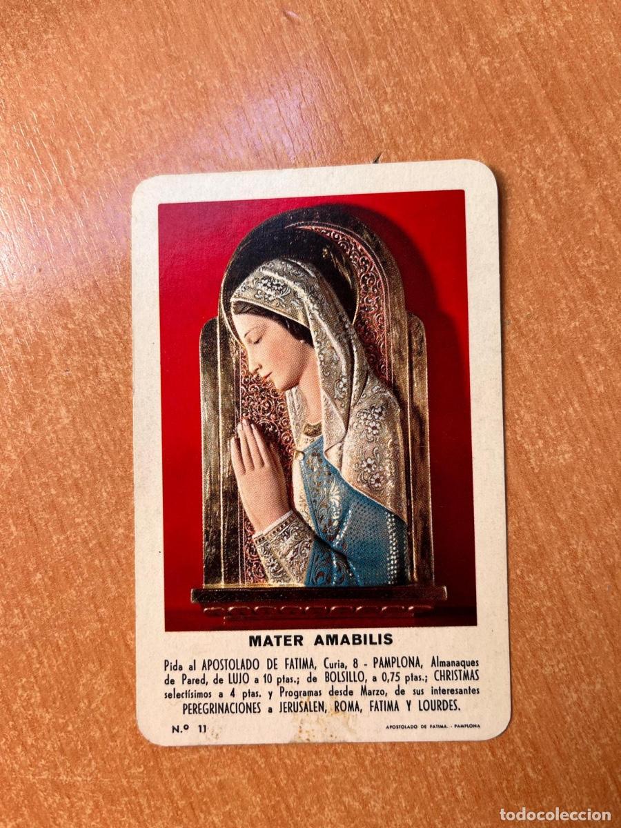 Coleccionismo calendarios: CALENDARIO FOURNIER APOSTOLADO DE FATIMA 1964