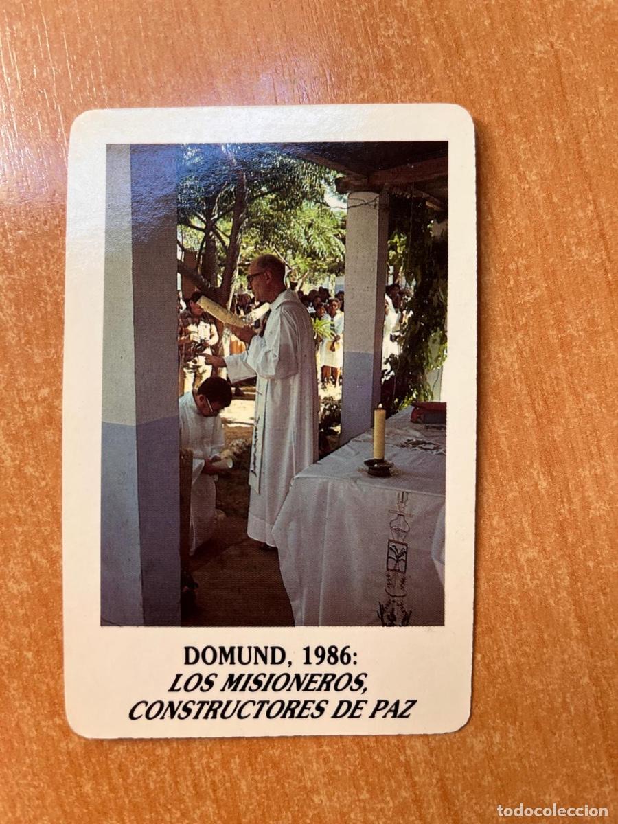 Coleccionismo calendarios: CALENDARIO MISIONES VICENCIANAS 1987