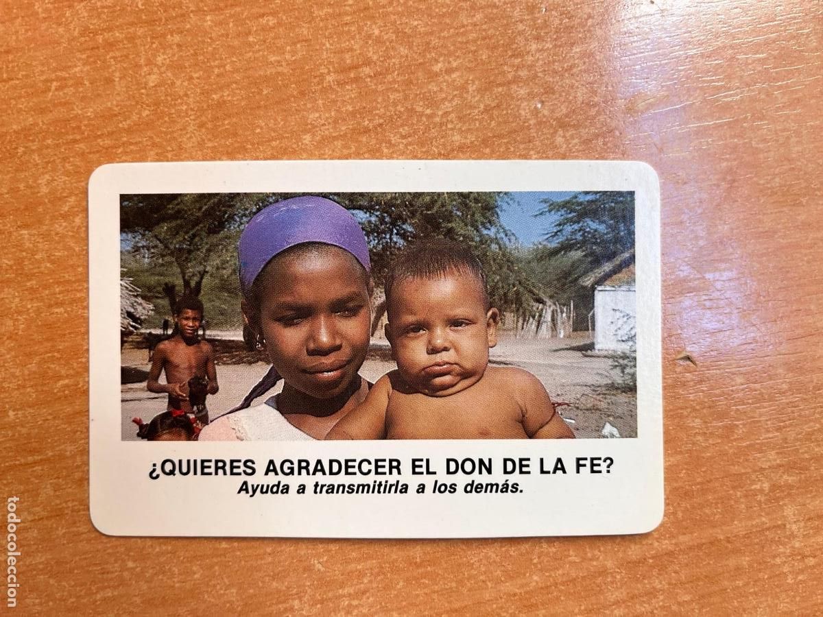 Coleccionismo calendarios: CALENDARIO MISIONES VICENCIANAS 1985