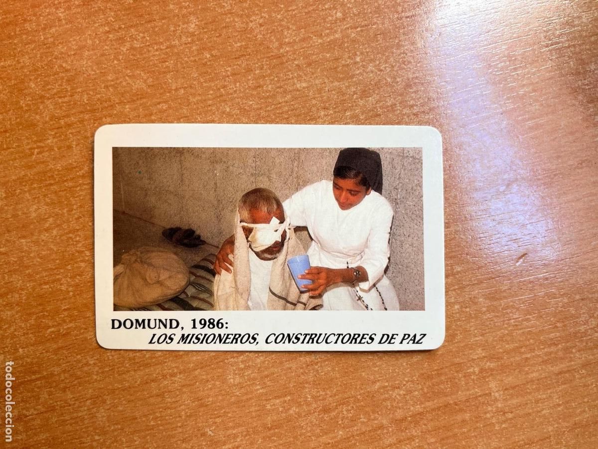 Coleccionismo calendarios: CALENDARIO MISIONES VICENCIANAS 1987