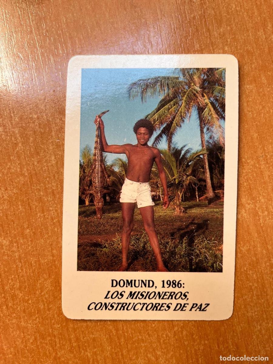 Coleccionismo calendarios: CALENDARIO MISIONES VICENCIANAS 1987