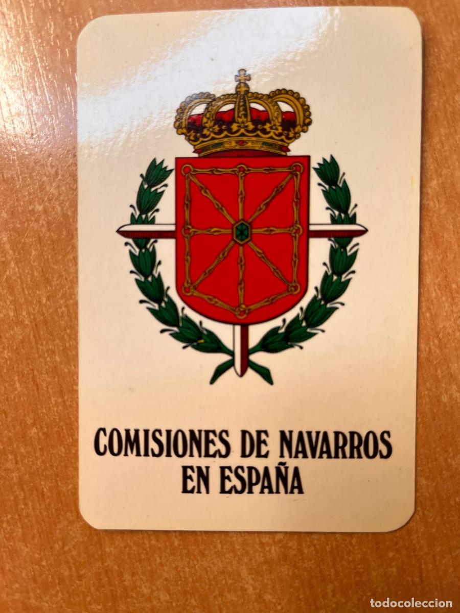 Coleccionismo calendarios: CALENDARIO COMISIONES DE NAVARROS EN ESPA&Ntilde;A 1981