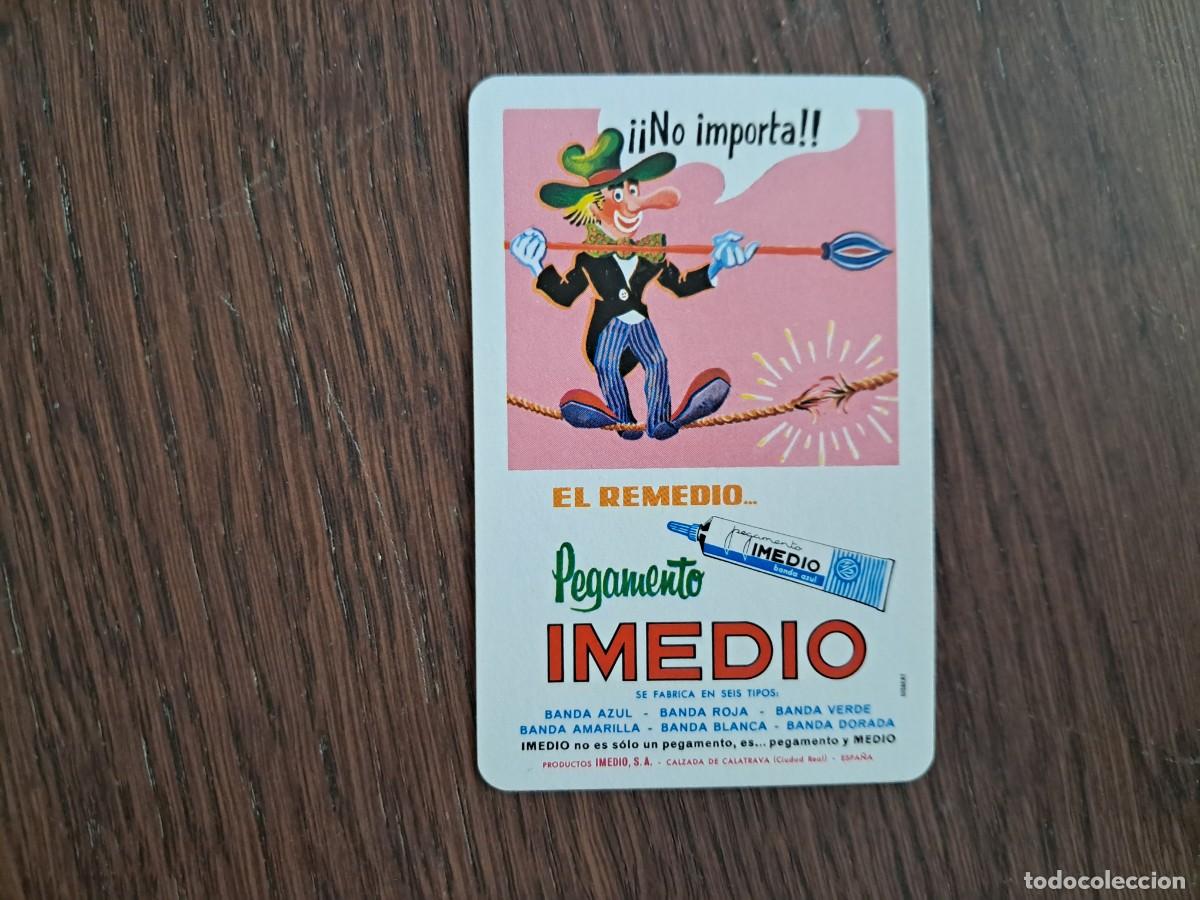 Coleccionismo calendarios: calendario H. Fournier, pegamento Imedio, a&ntilde;o 1979.
