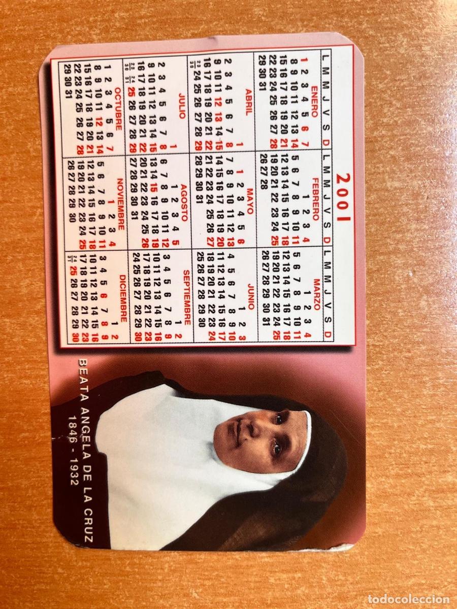 Coleccionismo calendarios: CALENDARIO BEATA ANGELA DE LA CRUZ 2001