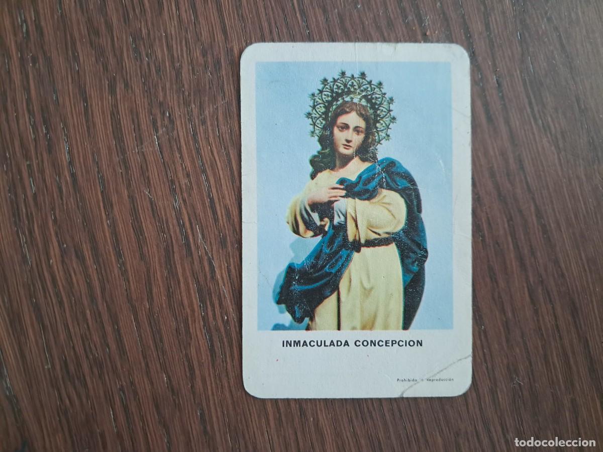 Coleccionismo calendarios: calendario H. Fournier, Inmaculada Concepci&oacute;n, a&ntilde;o 1960