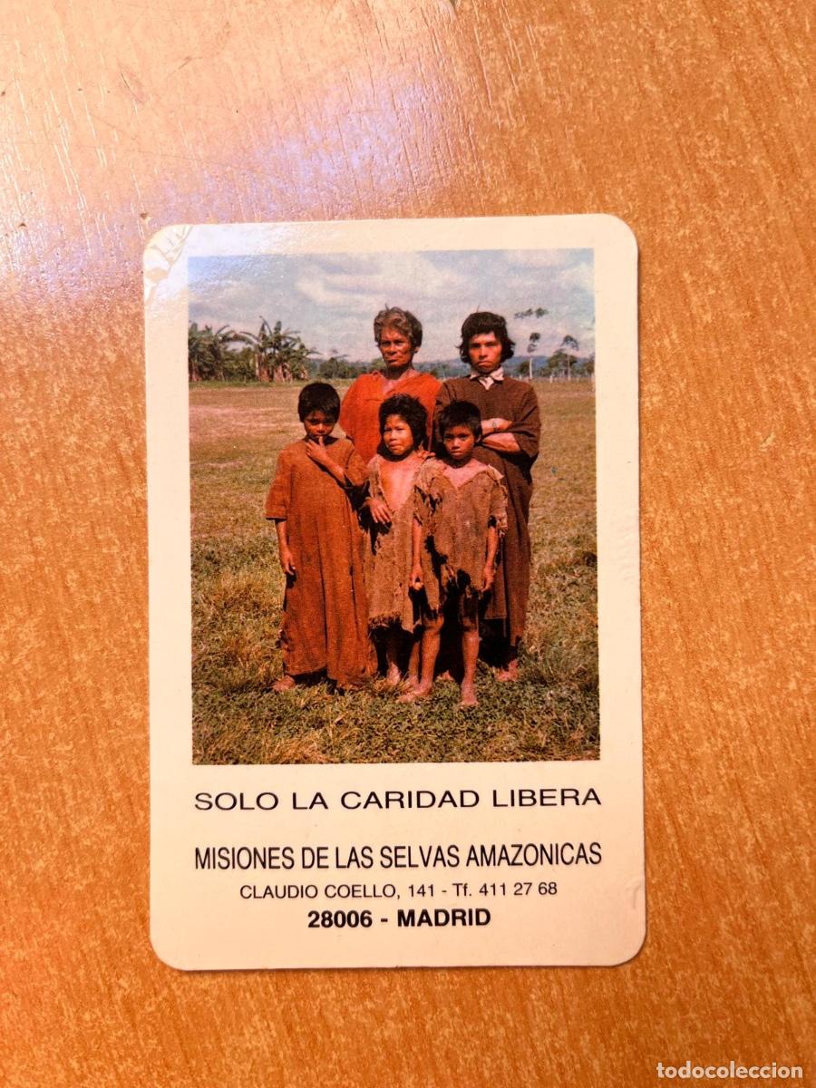 Coleccionismo calendarios: CALENDARIO MISIONES SELVAS AMAZONICAS 1986 - Foto 1