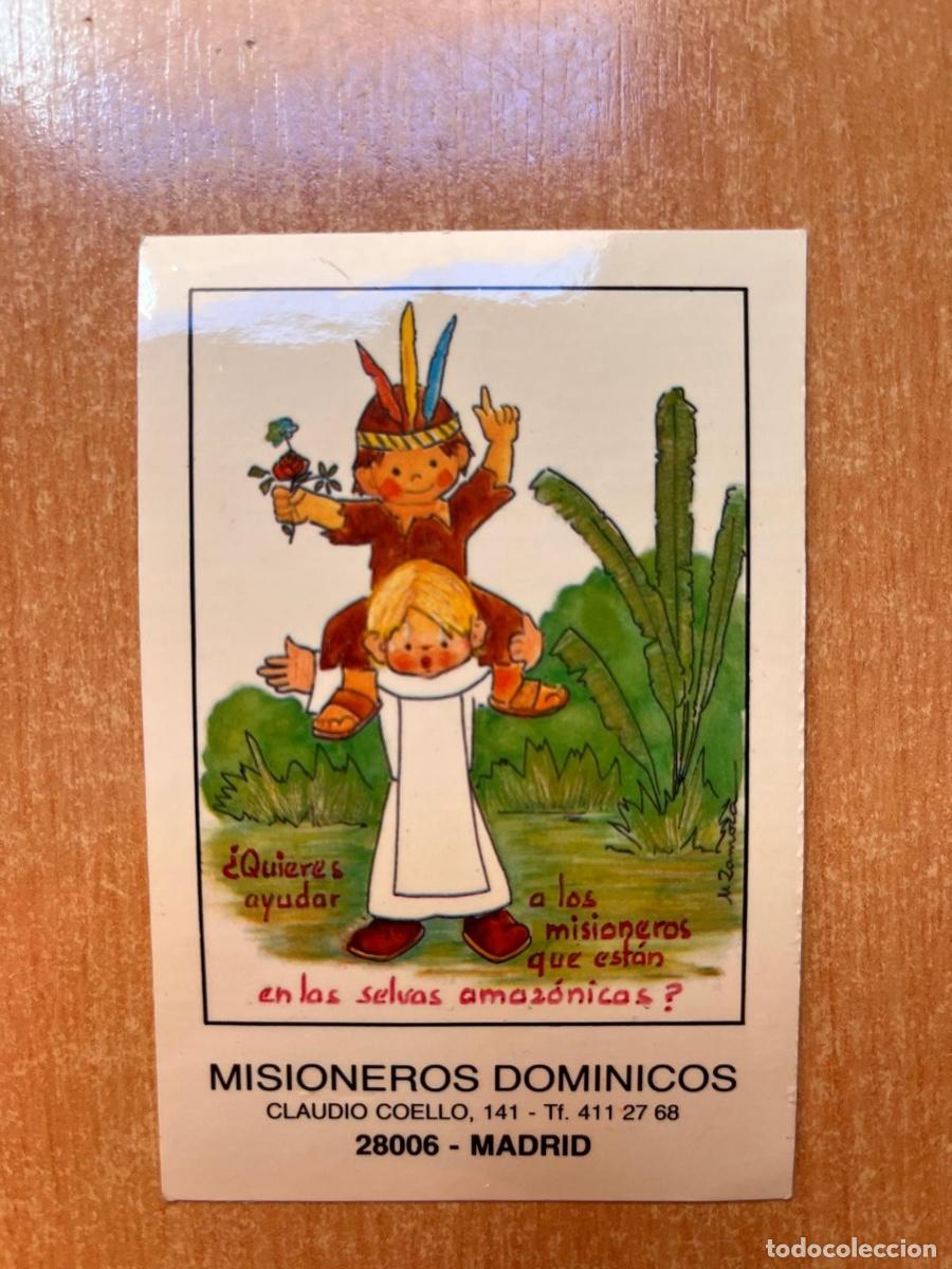 Coleccionismo calendarios: CALENDARIO MISIONEROS DOMINICOS SELVAS AMAZONICAS 1987