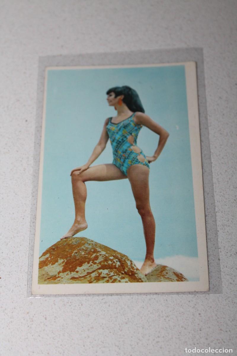 Coleccionismo calendarios: CALENDARIO DE BOLSILLO. CHICA. A&Ntilde;O 1969. Bazar TANGER. Santa Coloma de Gramanet.