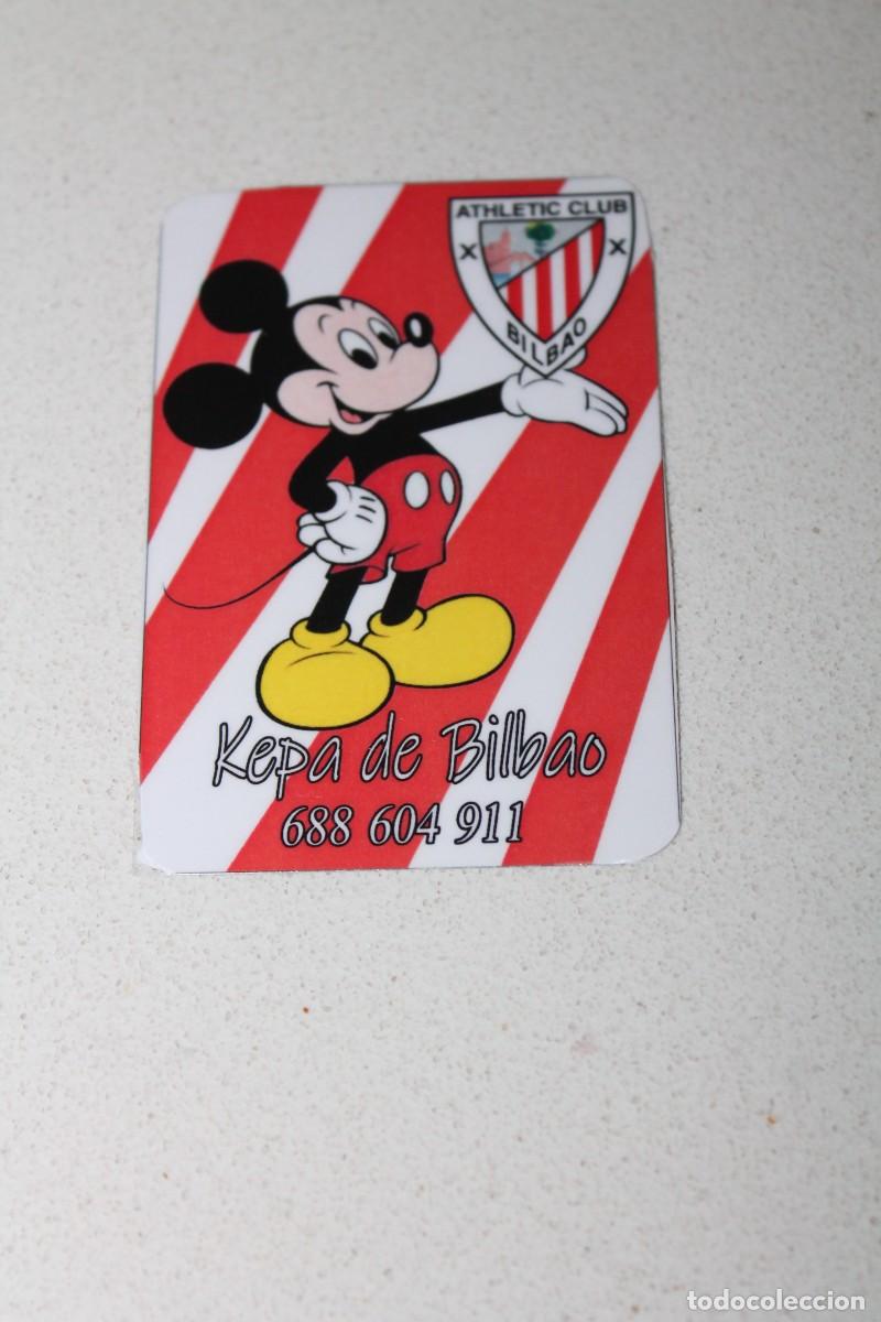 Coleccionismo calendarios: CALENDARIO DE BOLSILLO. FUTBOL. ATHLETIC CLUB BILBAO. A&Ntilde;O 2024. MICKEY MOUSE. DISNEY.
