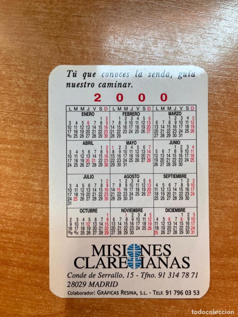 Coleccionismo calendarios: CALENDARIO MISIONES CLARETIANAS 2000 - Foto 2
