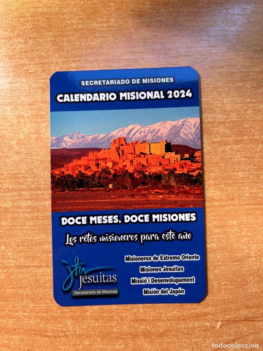 Coleccionismo calendarios: CALENDARIO MISIONES JESUITAS 2024