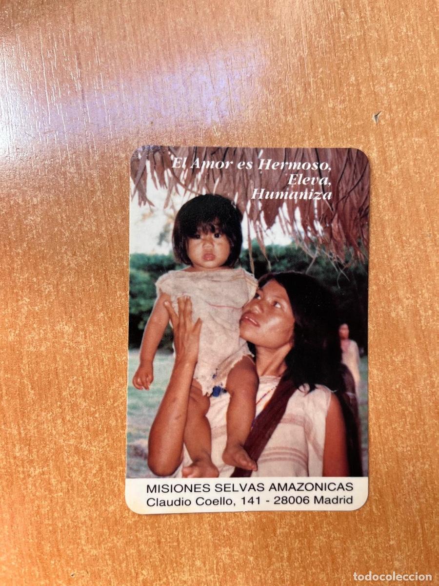 Coleccionismo calendarios: CALENDARIO MISIONES SELVAS AMAZONICAS 1993