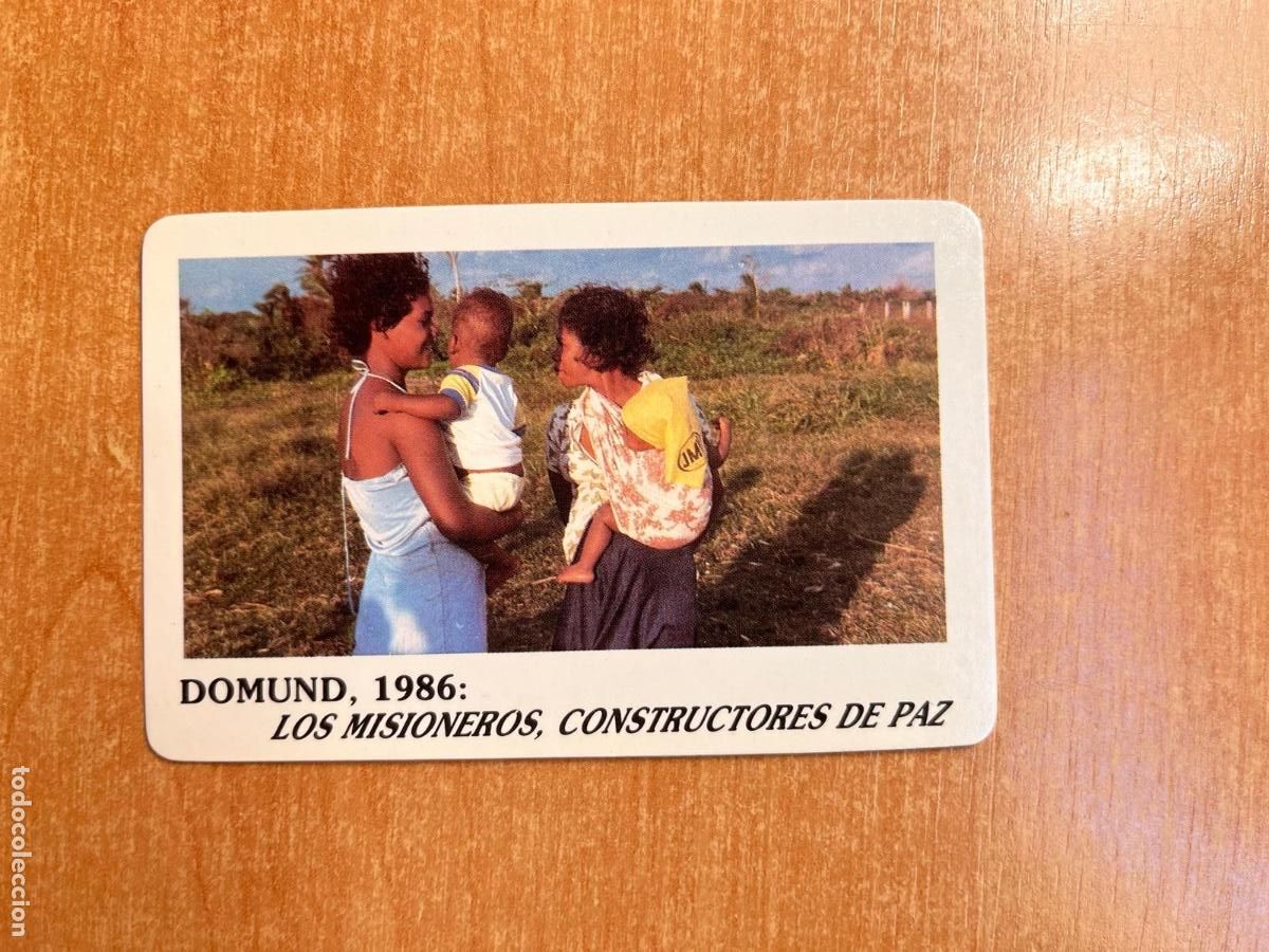 Coleccionismo calendarios: CALENDARIO MISIONES VICENCIANAS 1987