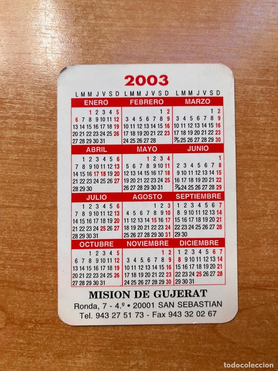 Coleccionismo calendarios: CALENDARIO GUJERAT 2003 - Foto 2