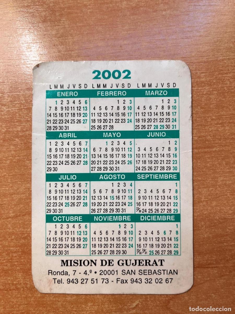 Coleccionismo calendarios: CALENDARIO GUJERAT 2002 - Foto 2
