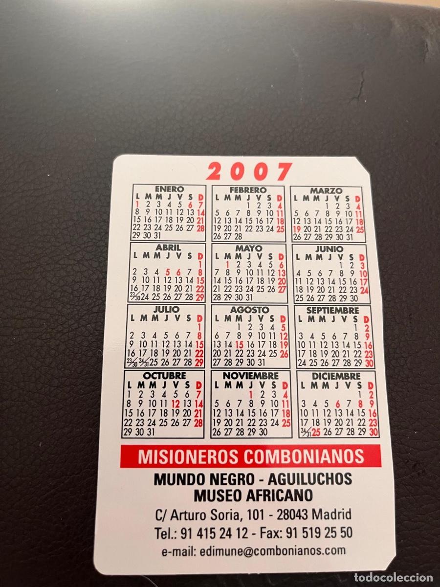 Coleccionismo calendarios: Calendario MISIONEROS COMBONIANOS 2007 - Foto 2