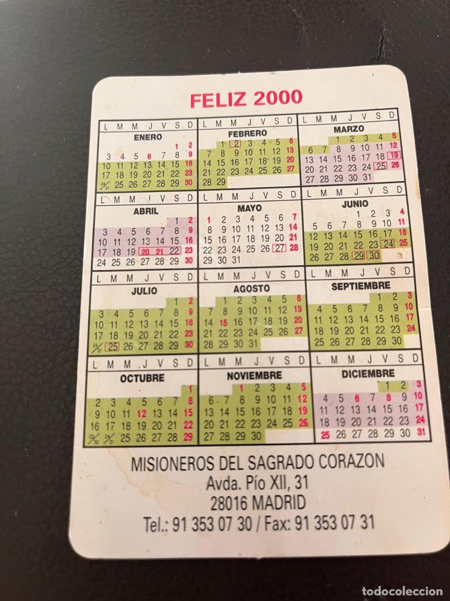 Coleccionismo calendarios: CALENDARIO MISIONEROS SAGRADO CORAZON 2000 - Foto 2