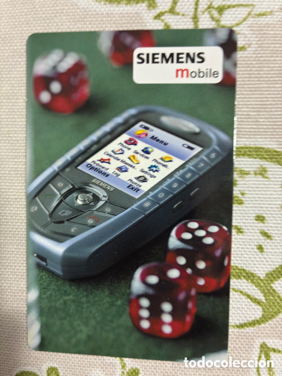 Coleccionismo calendarios: Calendario de Bolsillo 2004 - Publicidad Siemens Mobile / Tel&eacute;fono M&oacute;vil Retro
