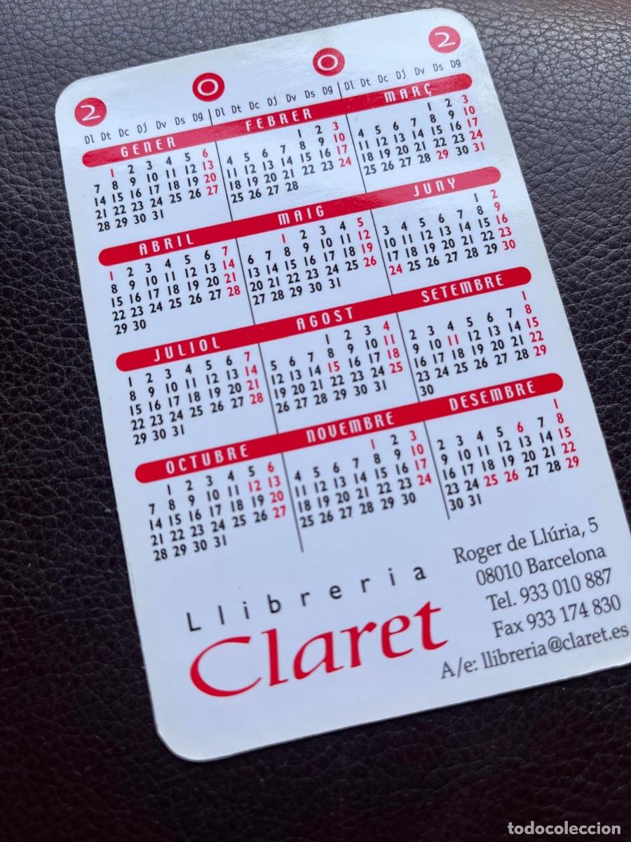 Coleccionismo calendarios: CALENDARIO LIBRERIA CLARET 2002 - Foto 2