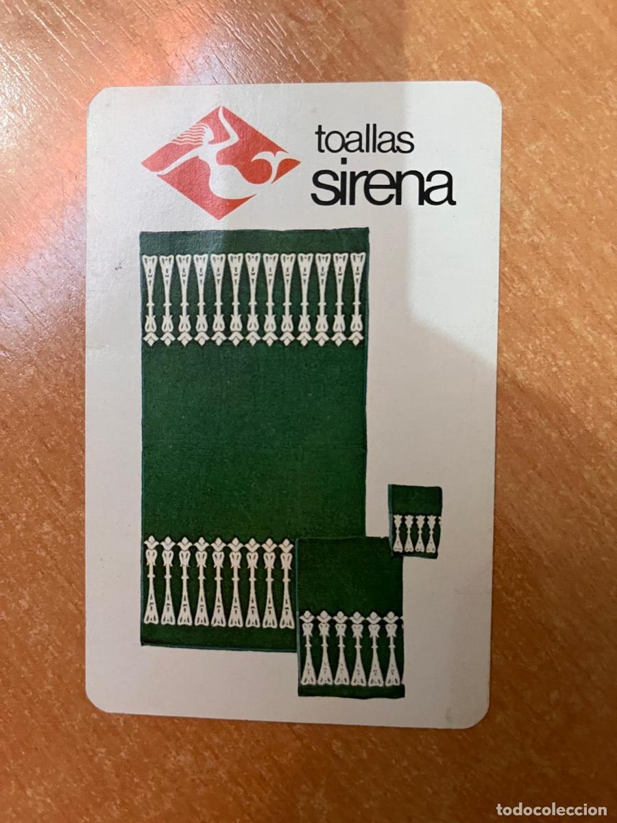Coleccionismo calendarios: CALENDARIO FOURNIER TOALLAS SIRENA 1969