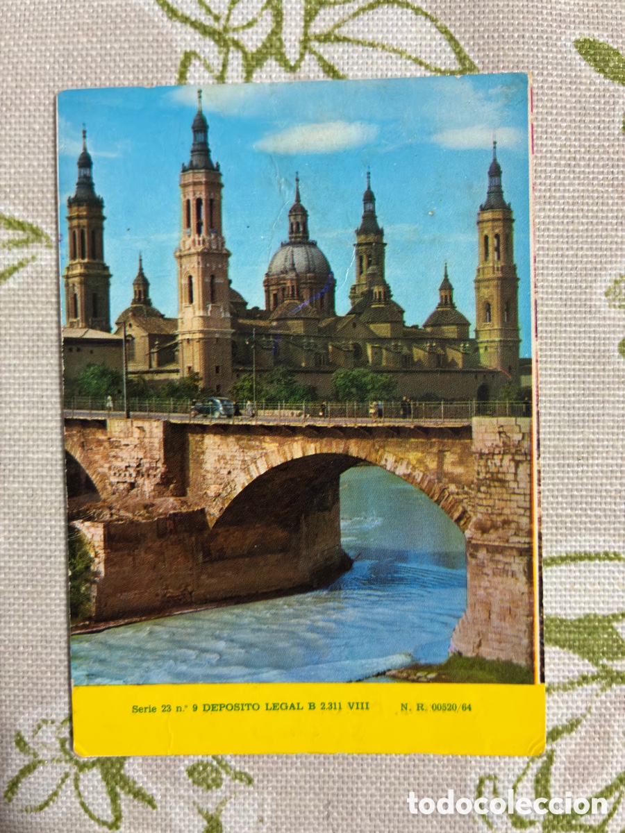 Coleccionismo calendarios: Antiguo Calendario de Bolsillo 1969 - Zapater&iacute;a La Mixta / Salamanca (Bas&iacute;lica del Pilar)