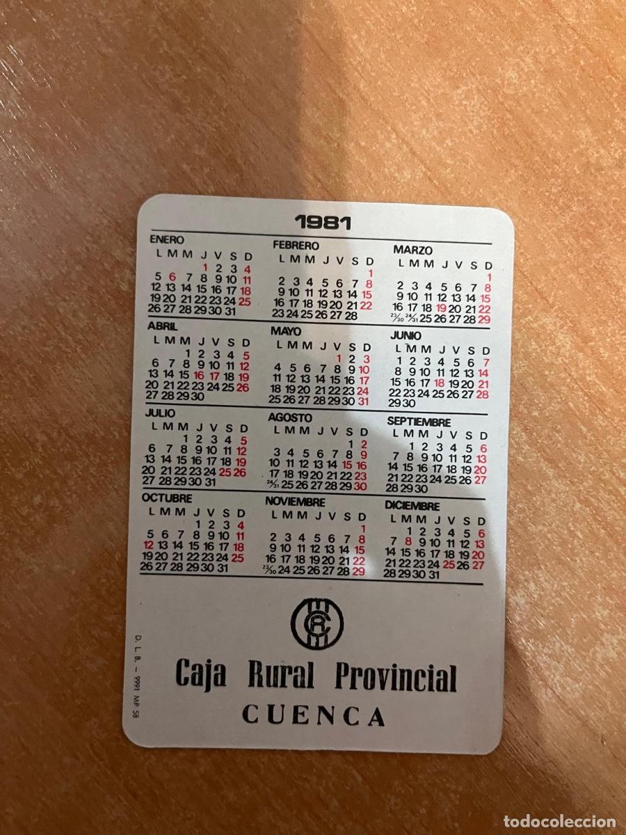 Coleccionismo calendarios: CALENDARIO CAJA RURAL CUENCA 1981 - Foto 1
