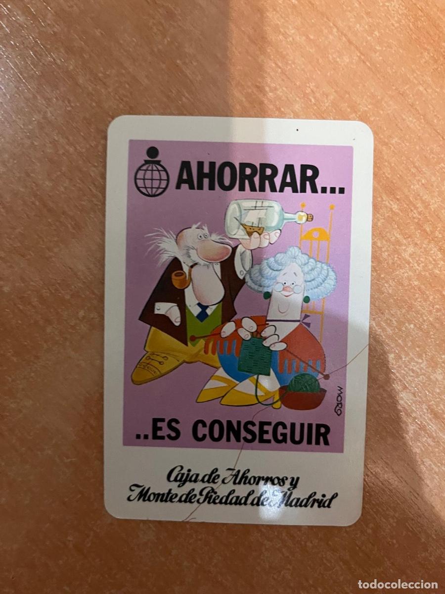 Coleccionismo calendarios: CALENDARIO FOURNIER CAJA MADRID 1980