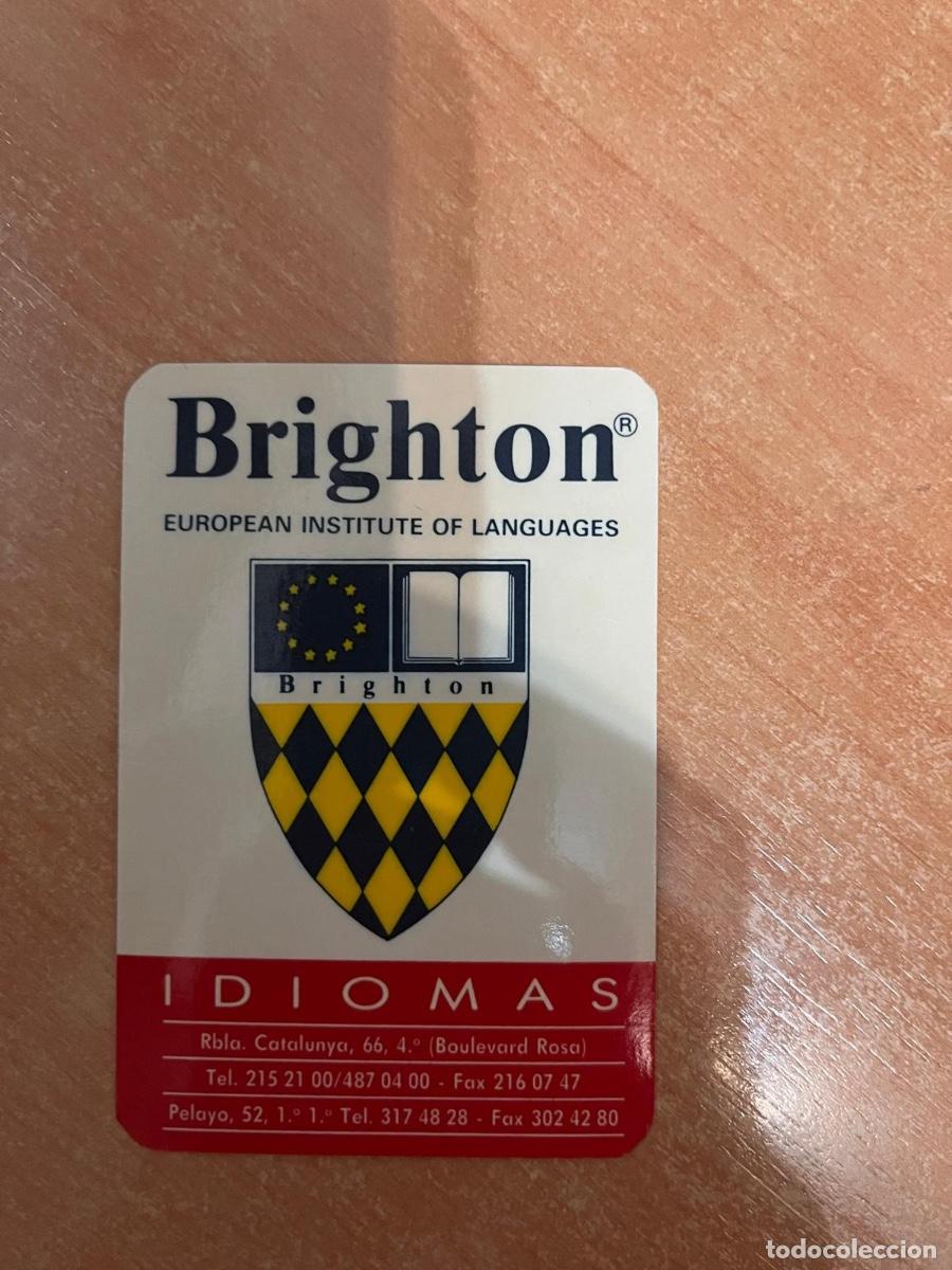 Coleccionismo calendarios: CALENDARIO IDIOMAS BRIGHTON 1990 1991 - Foto 1