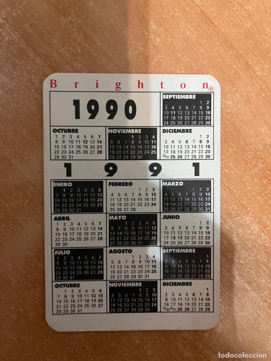 Coleccionismo calendarios: CALENDARIO IDIOMAS BRIGHTON 1990 1991 - Foto 2