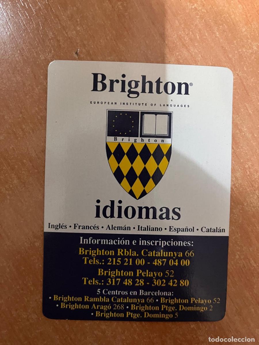 Coleccionismo calendarios: CALENDARIO IDIOMAS BRIGHTON 1995 1996