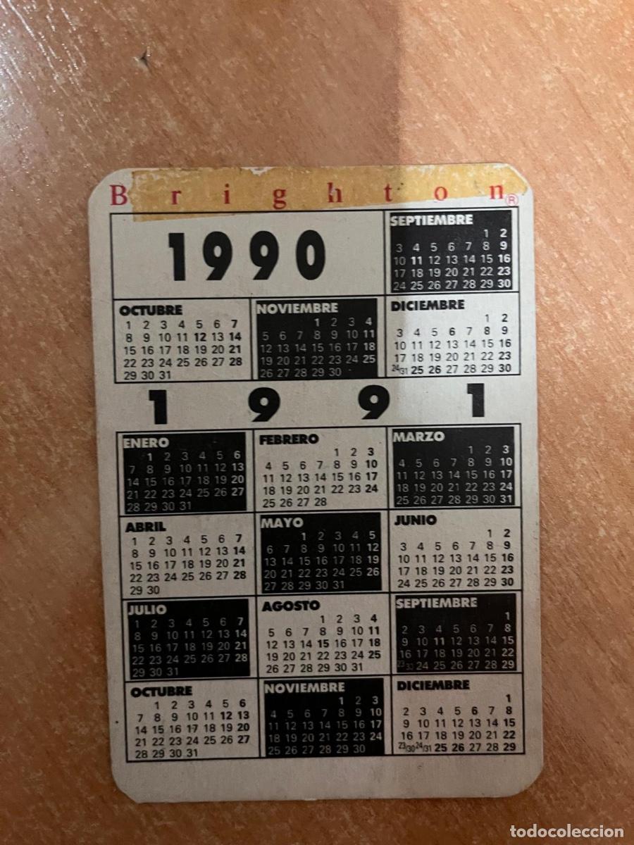 Coleccionismo calendarios: CALENDARIO IDIOMAS BRIGHTON 1990 1991 - Foto 2