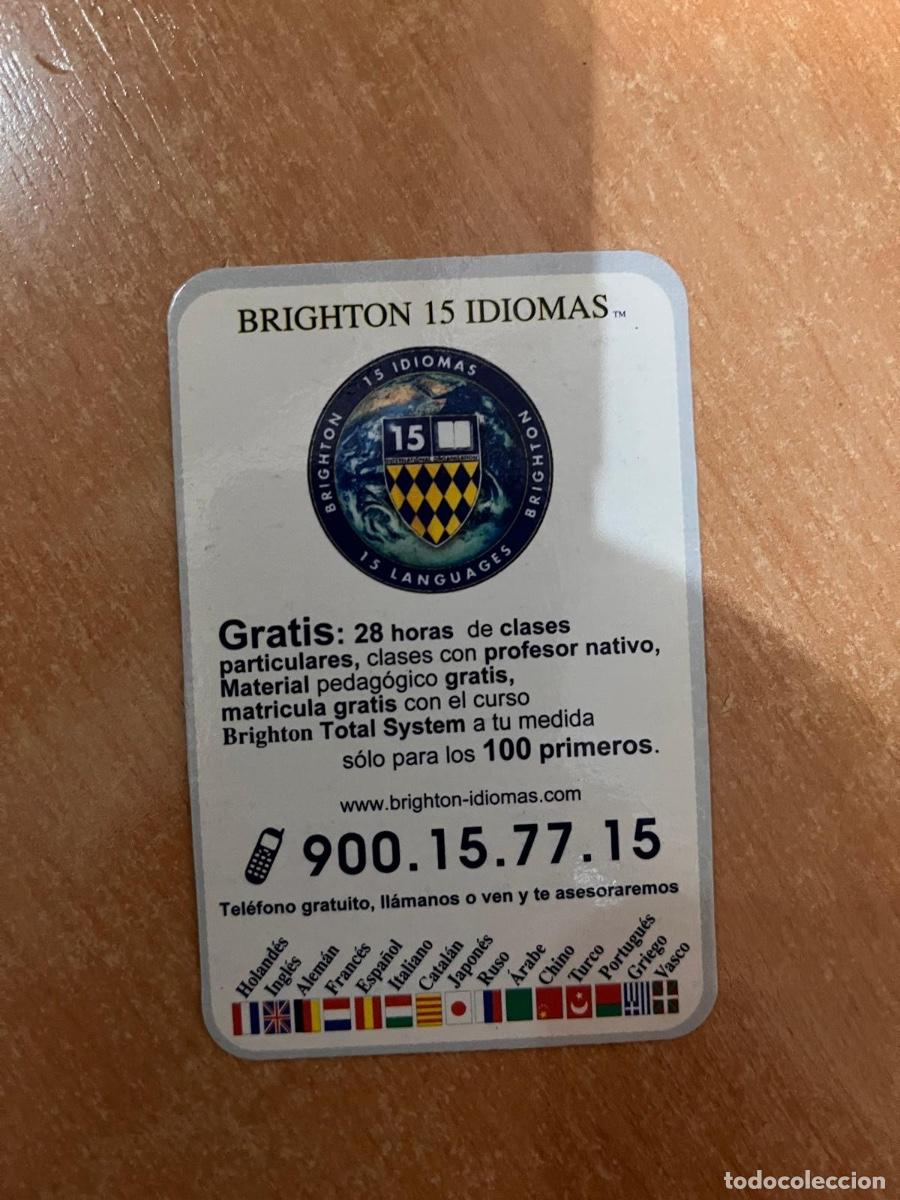 Coleccionismo calendarios: CALENDARIO IDIOMAS BRIGHTON 2000 2001 - Foto 1