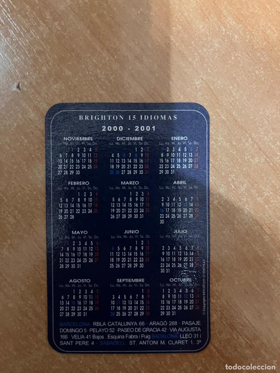 Coleccionismo calendarios: CALENDARIO IDIOMAS BRIGHTON 2000 2001 - Foto 2