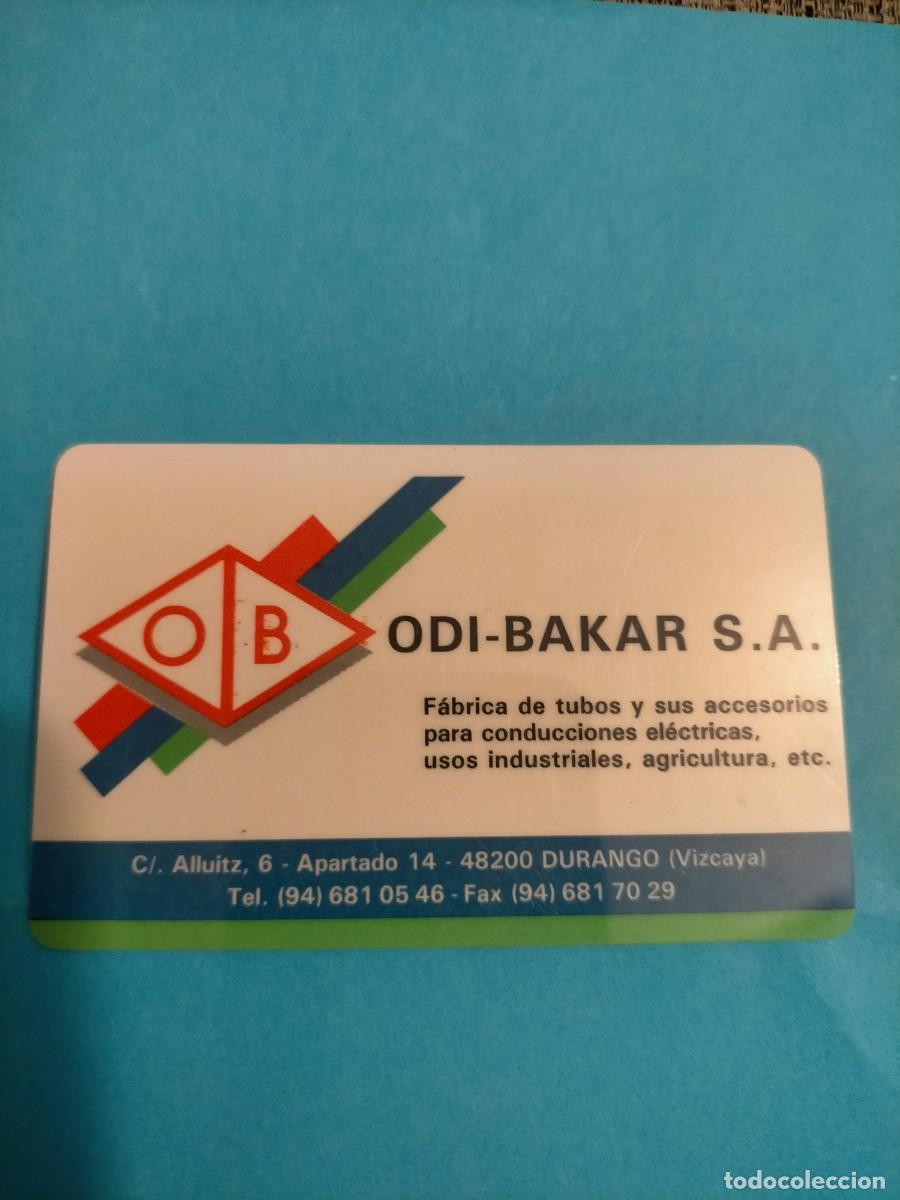Coleccionismo calendarios: Calendario ODI-BAKAR,S.A