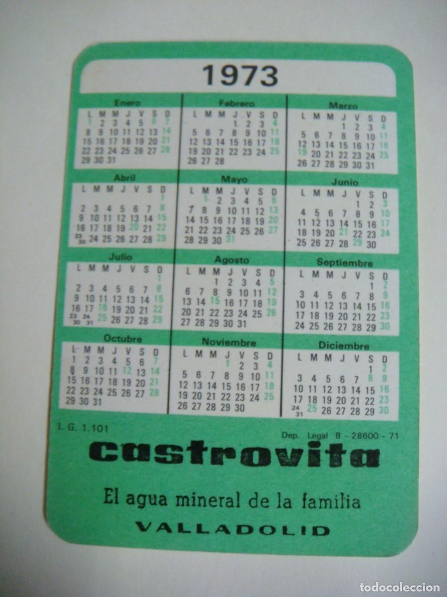 Coleccionismo calendarios: CALENDARIO DE BOLSILLO DE CHICA A&Ntilde;O 1973-(C) - Foto 2