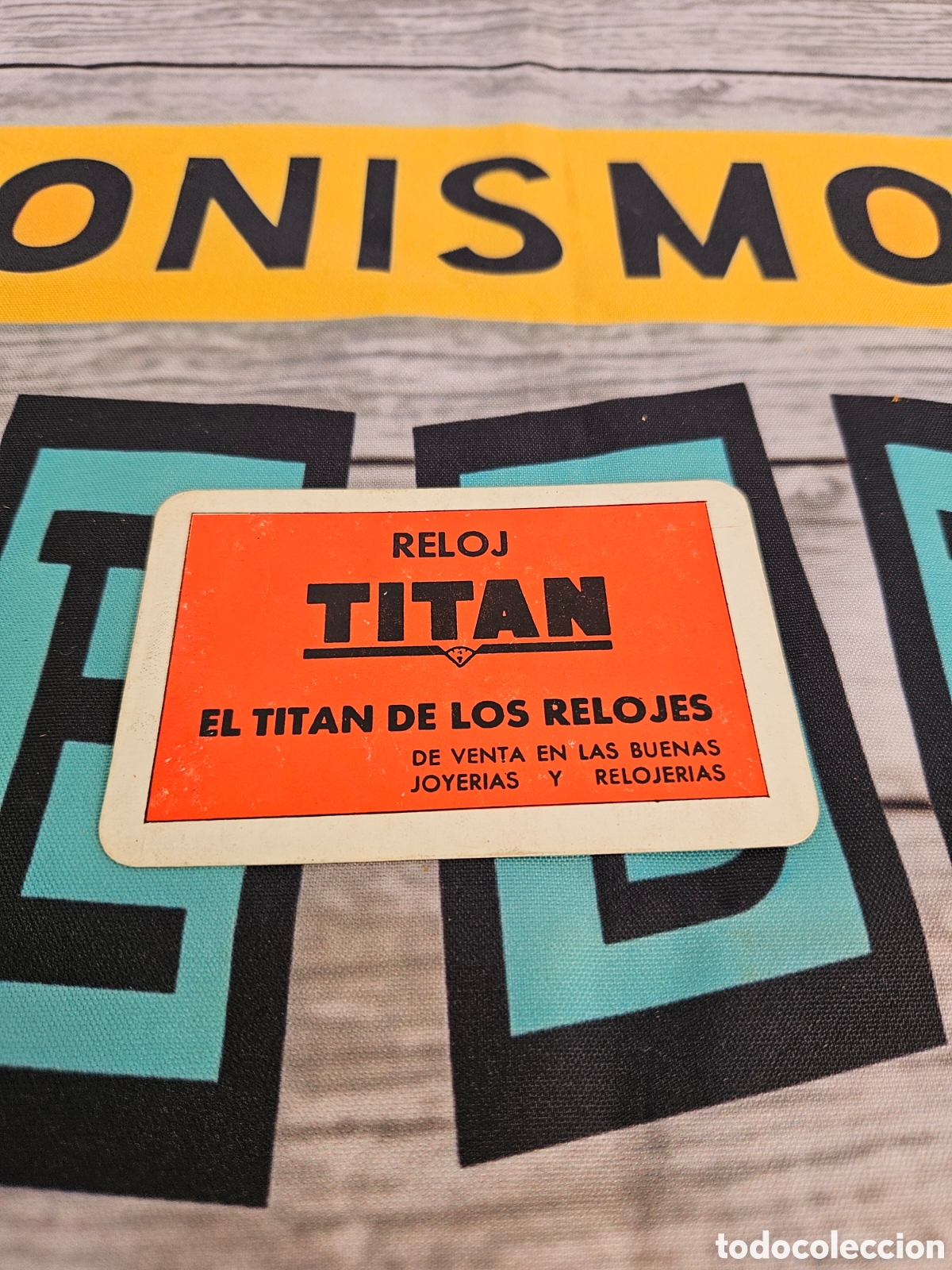 Coleccionismo calendarios: CALENDARIO PUBLICIDAD RELOJ TITAN. EL TITAN DE LOS RELOJES. 1967