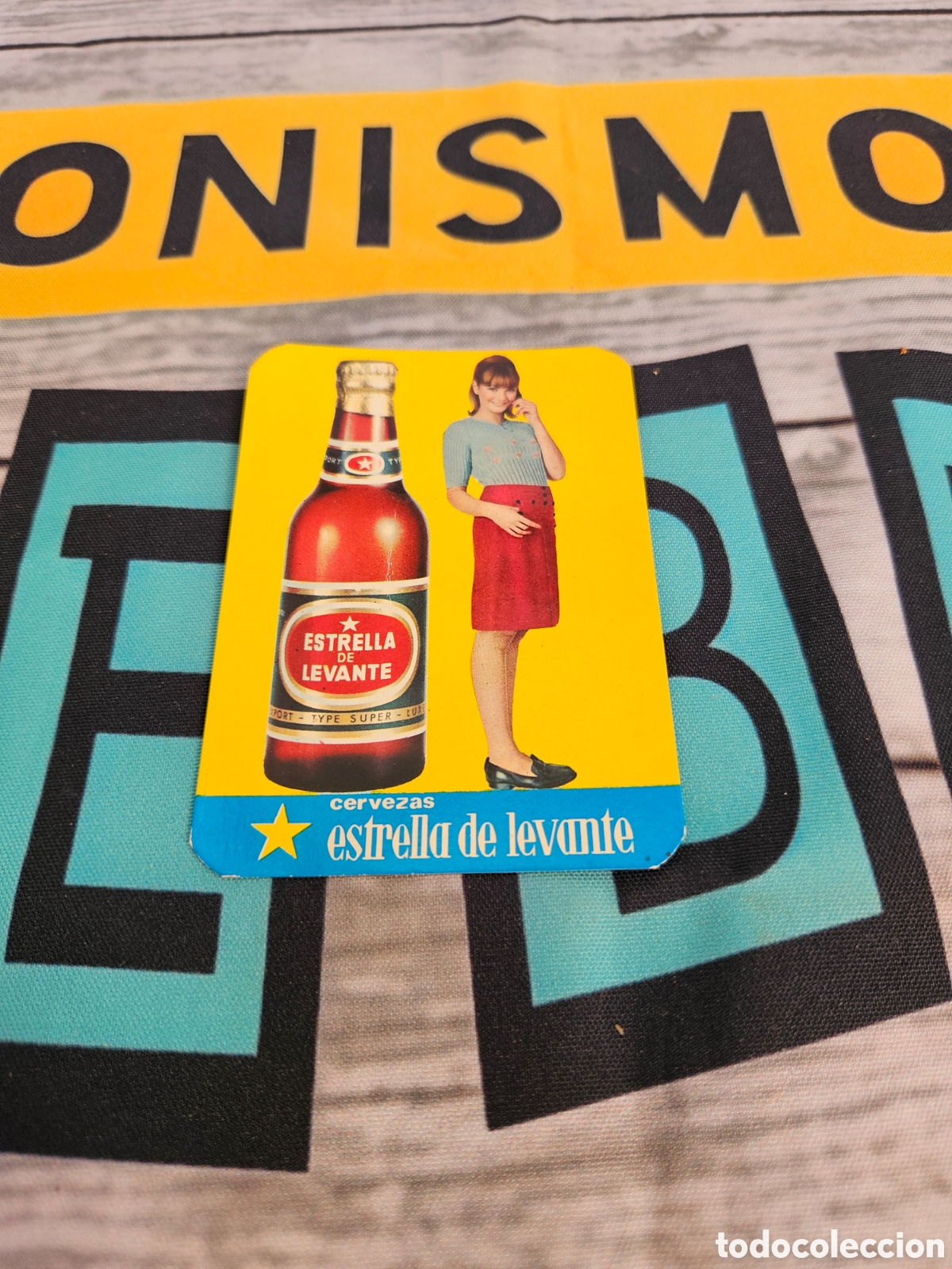 Coleccionismo calendarios: CALENDARIO PUBLICIDAD CERVEZAS ESTRELLA DE LEVANTE. 1967