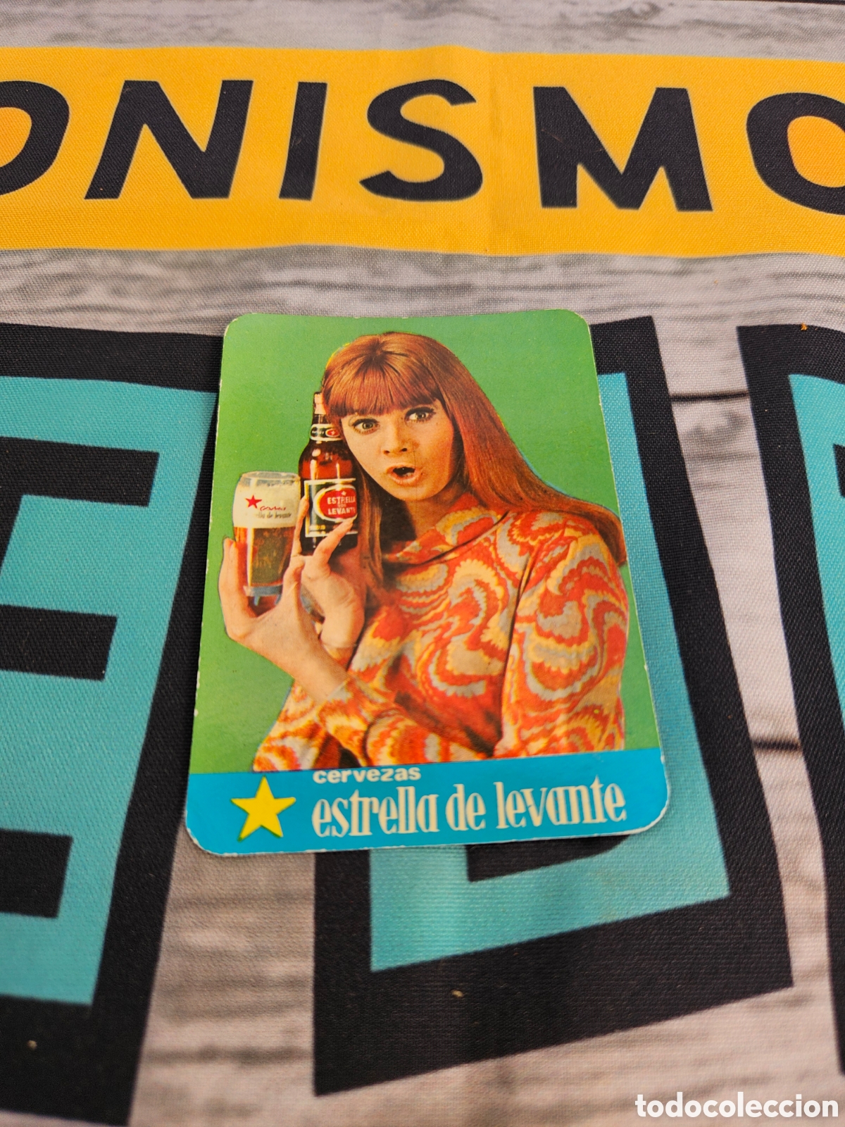 Coleccionismo calendarios: CALENDARIO PUBLICIDAD CERVEZAS ESTRELLA DE LEVANTE. 1968